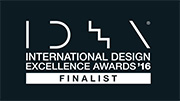 IDEA(INTERNATIONAL DESIGN EXCELLENCE AWARDS) FINALIST (2016)